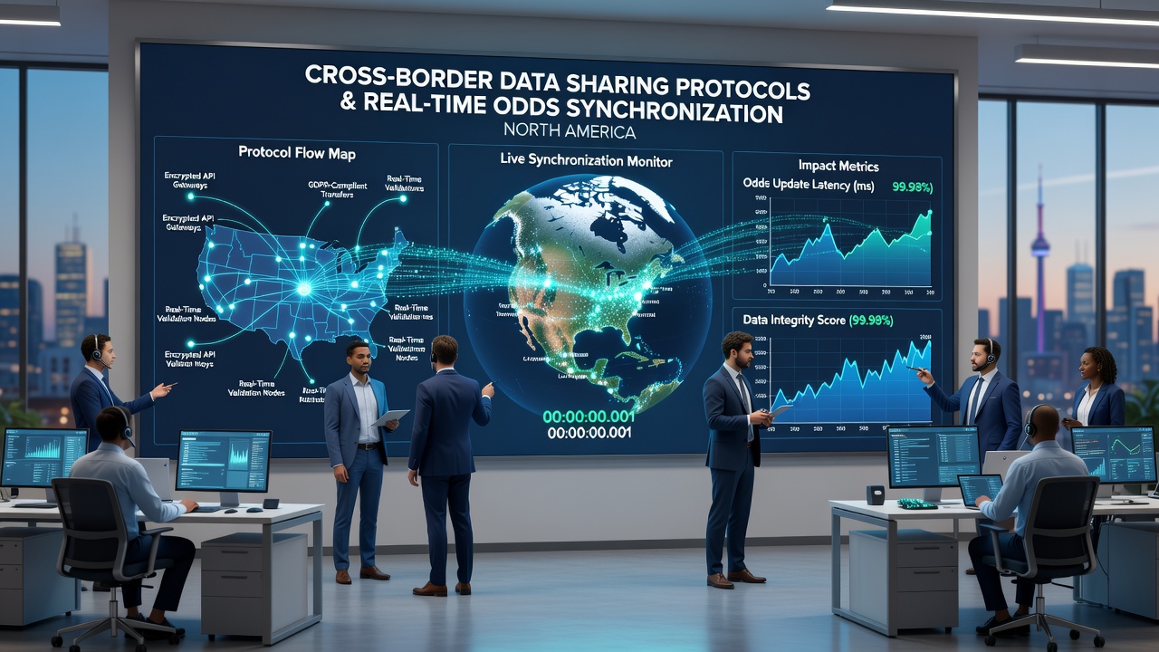 Poker tournament data servers processing real-time odds adjustments across US and Canadian borders