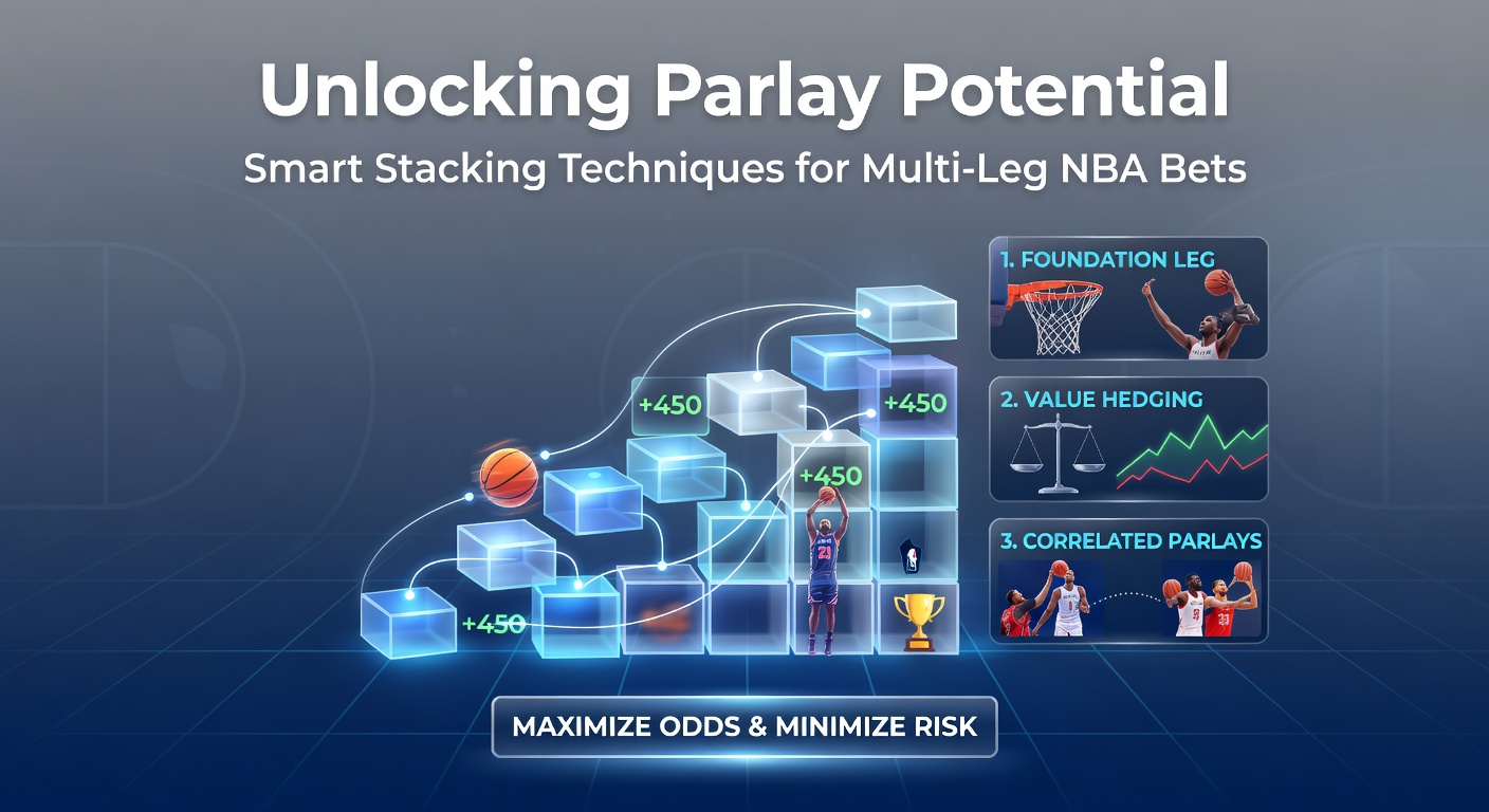 Close-up of a bettor's phone screen showing a successful multi-leg NBA parlay payout during April 2026 playoffs, with odds and legs highlighted