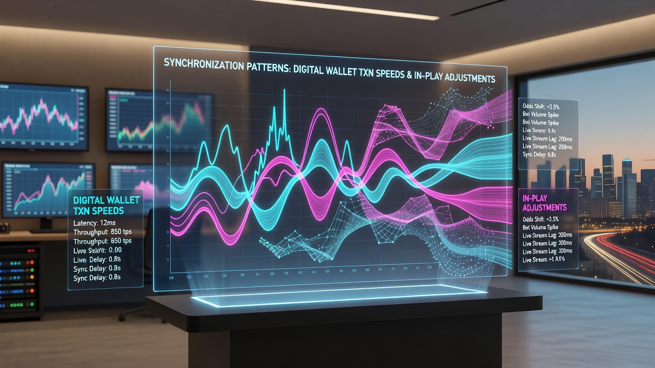 Multi-state betting platform analytics showing overlapping digital wallet confirmation timelines and live odds adjustment cycles during peak June 2026 events